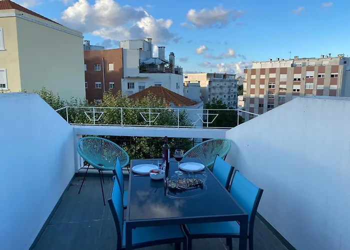 Nyaraló Casa Da Fonte - Vintage House And Rooftop Figueira da Foz