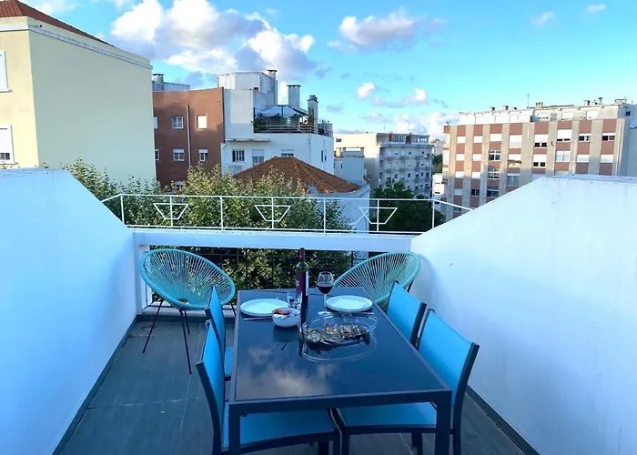 Casa Da Fonte - Vintage House And Rooftop *